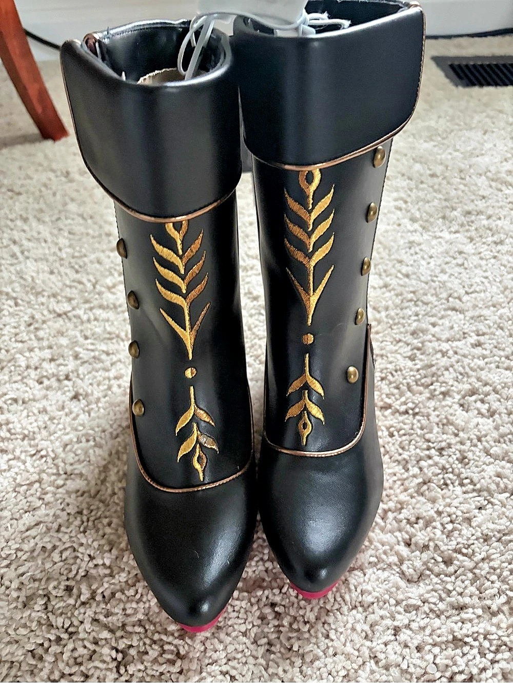 Frozen Anna boots